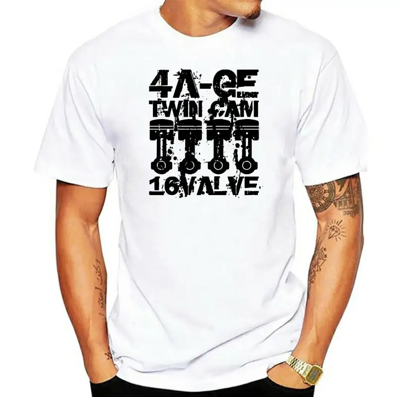 Men t-shirt 4A GE Twin Cam 16 Valve engine. The legendary engine. tshirt Women t shirt