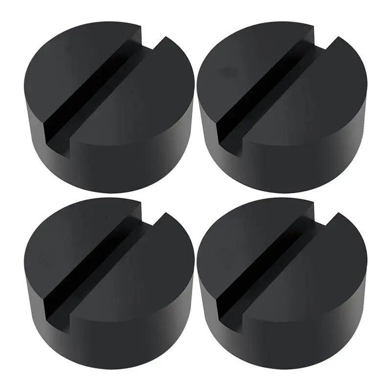 

AEF2-Rubber Jack Pad Slotted Jack Pads Heavy Duty Floor Jack Pads Protect Your Car Pinch Welds, Paint 4Apck