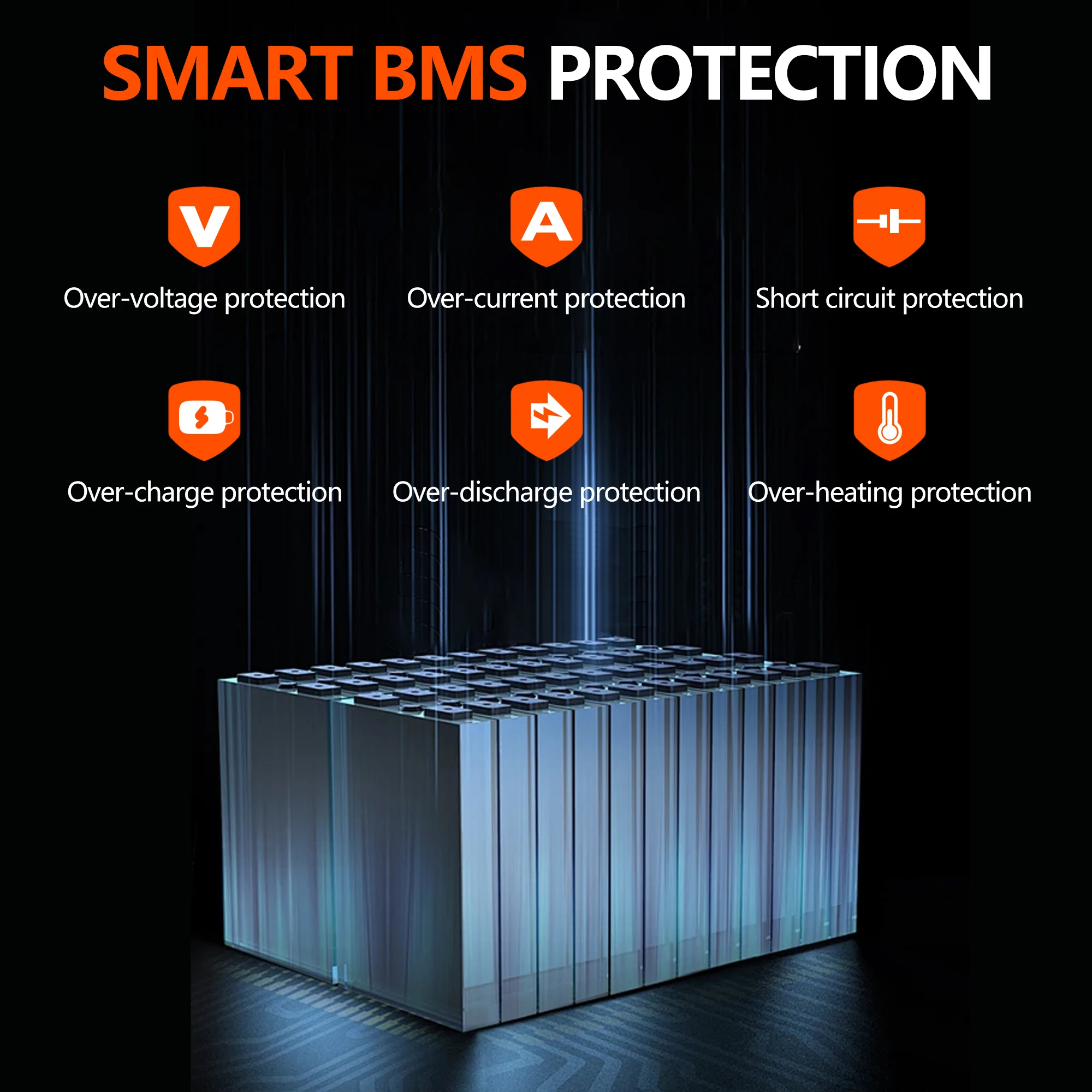 48V 20Ah LiFePO4バッテリー 電動パレットトラック用 Heli/Jiali CBD18/20J-LI3 LiFePO4リチウムバッテリー