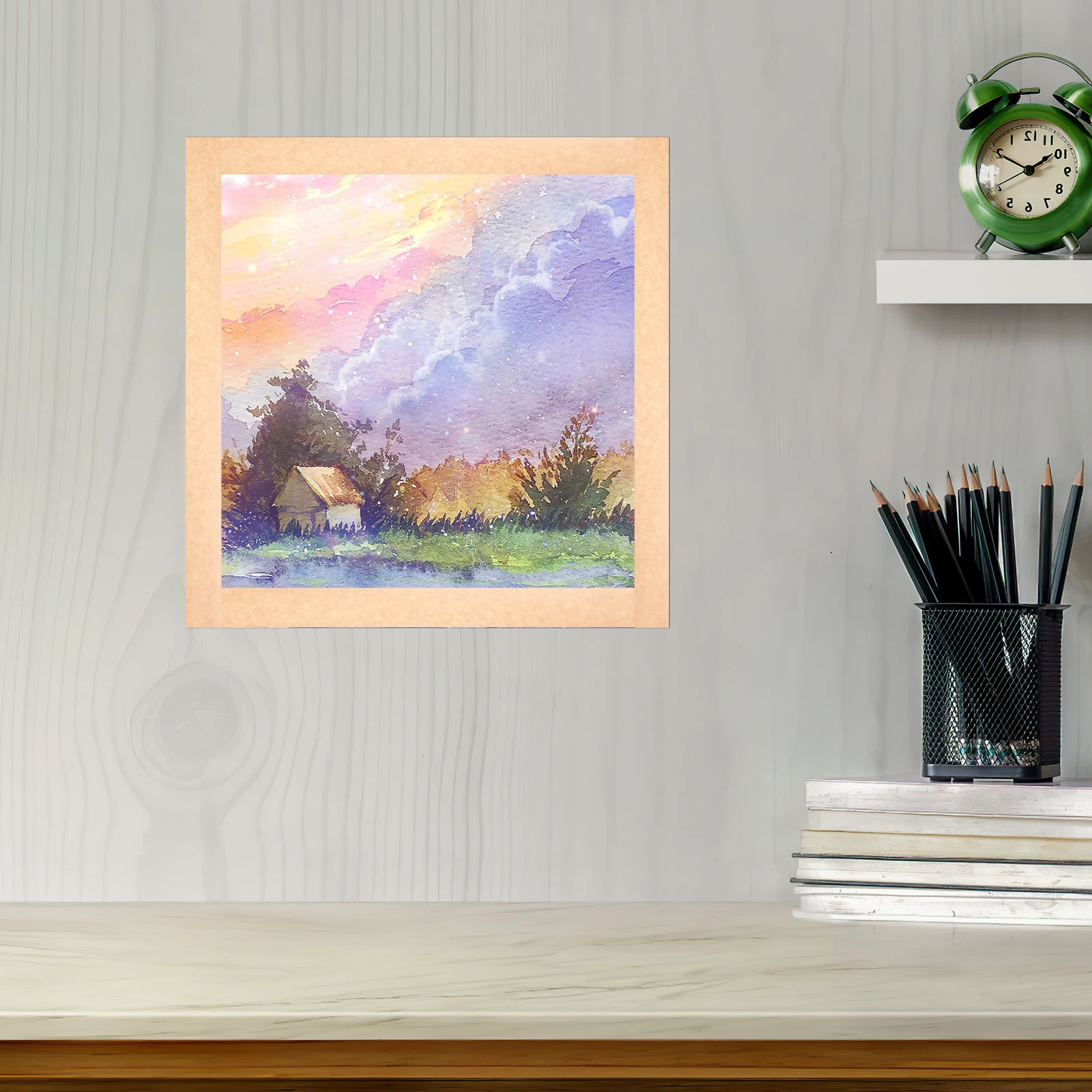 

1 Roll Watercolor Painting Fixed Tape Paper Material Easy Apply Picture Frame Mounting Tape for Artwork Picture Framing Supplies