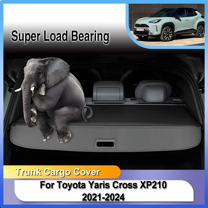 For Toyota Yaris Cross XP210 MK1 2021~2024 2022 Retractable Shades Cargo Liners Shelters Auto Accessories Organizer For The Car