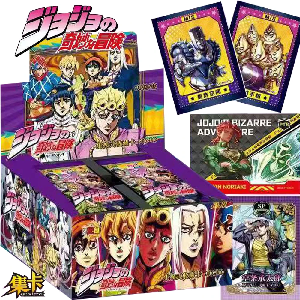 

Wholesale JoJo's Bizarre Adventure Collection Cards Anime Popular Character Limited Game Trading Battle Card Kid Table Toy Gift