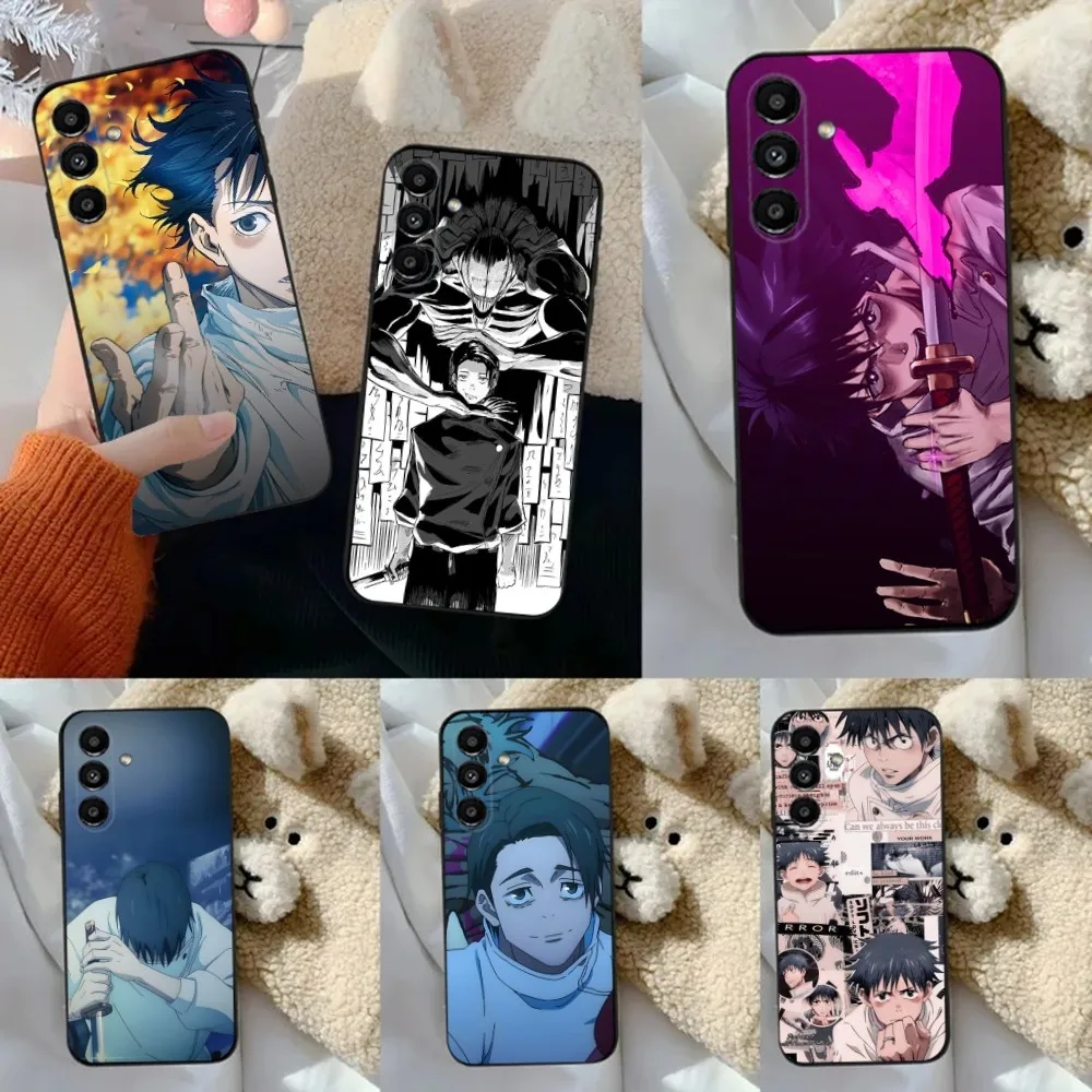 Yuuta Okkotsu Jujutsu Kaisen Phone Case For Samsung S24,23,22,30,21,10,9,Ultra,Plus,Lite,FE,5G Black Soft Case