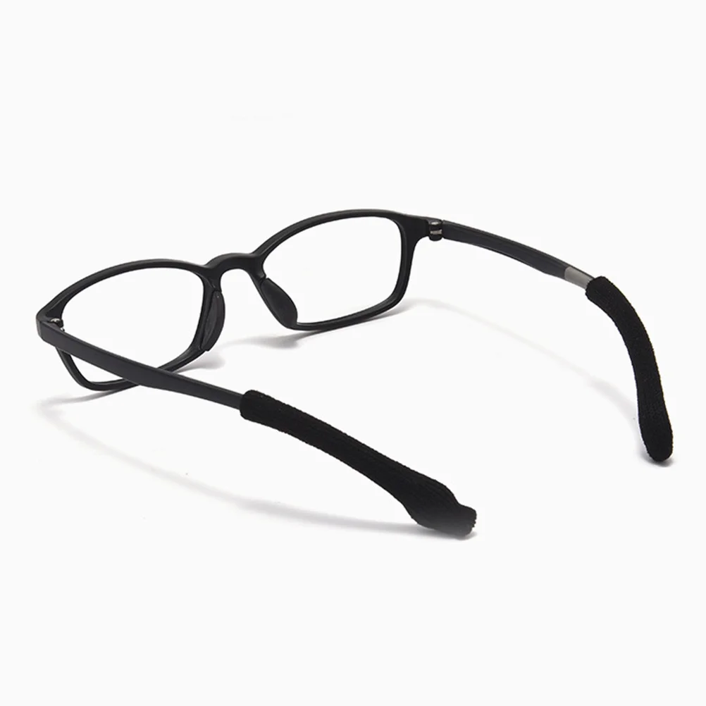 2 قطعة معبد النظارات نصائح الأكمام عدم الانزلاق نظارات الأذن السنانير صالح للنظارات الشمسية نظارات القراءة السيطرة التجنيب #5