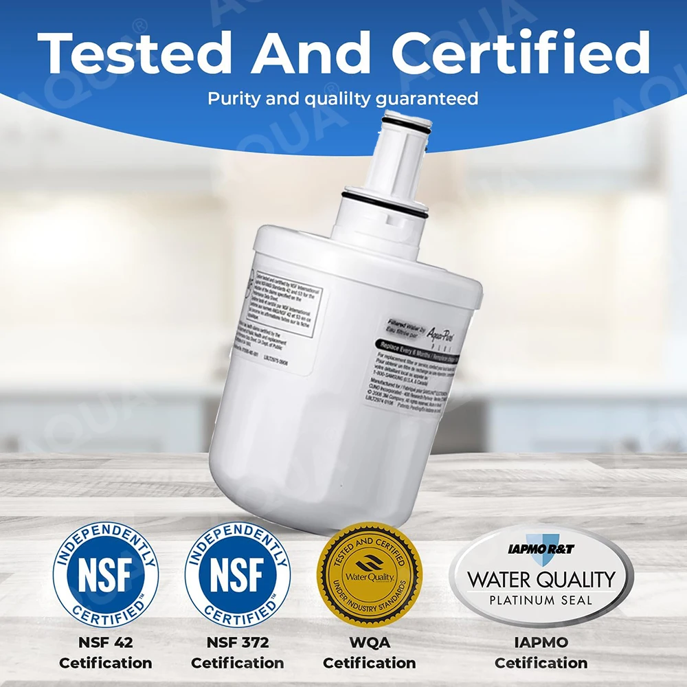 

Replacement for DA29-00003F Water Filter, Aqua-Pure Plus, RSG257AARS,, DA29-00003B, DA29-00003A, RF267AERS, RS22HDHPNSR