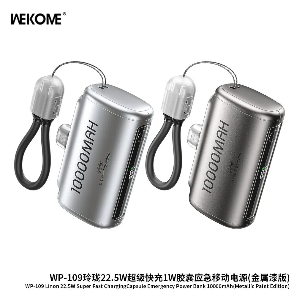 

Mini PowerBank 10000mAh Spare battery Portable Charger Mobile External Battery Fast charging For iPhone Samsung Xiaomi