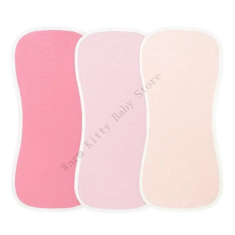 XXFE وسادة لعاب التسنين، منشفة الرضاعة، قماش ناعم ماص، منشفة لعاب قابلة للتنفس