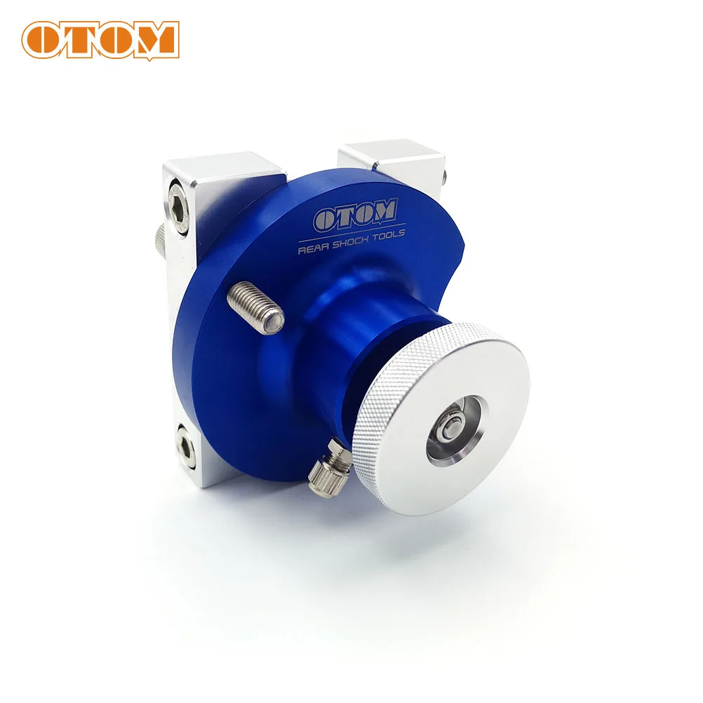 OTOM Motorcycle Nitrogen Charging Tool Rear Absorbe Shock Pump Filling CNC Machining For All WP Shock With A Reservoir Dirt Bike
