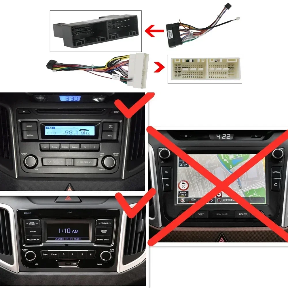 For Hyundai Creta IX25 2015-2019 Car Radio Android Automotive Multimedia Player Navigation GPS Carplay Touch Screen Auto Stereo