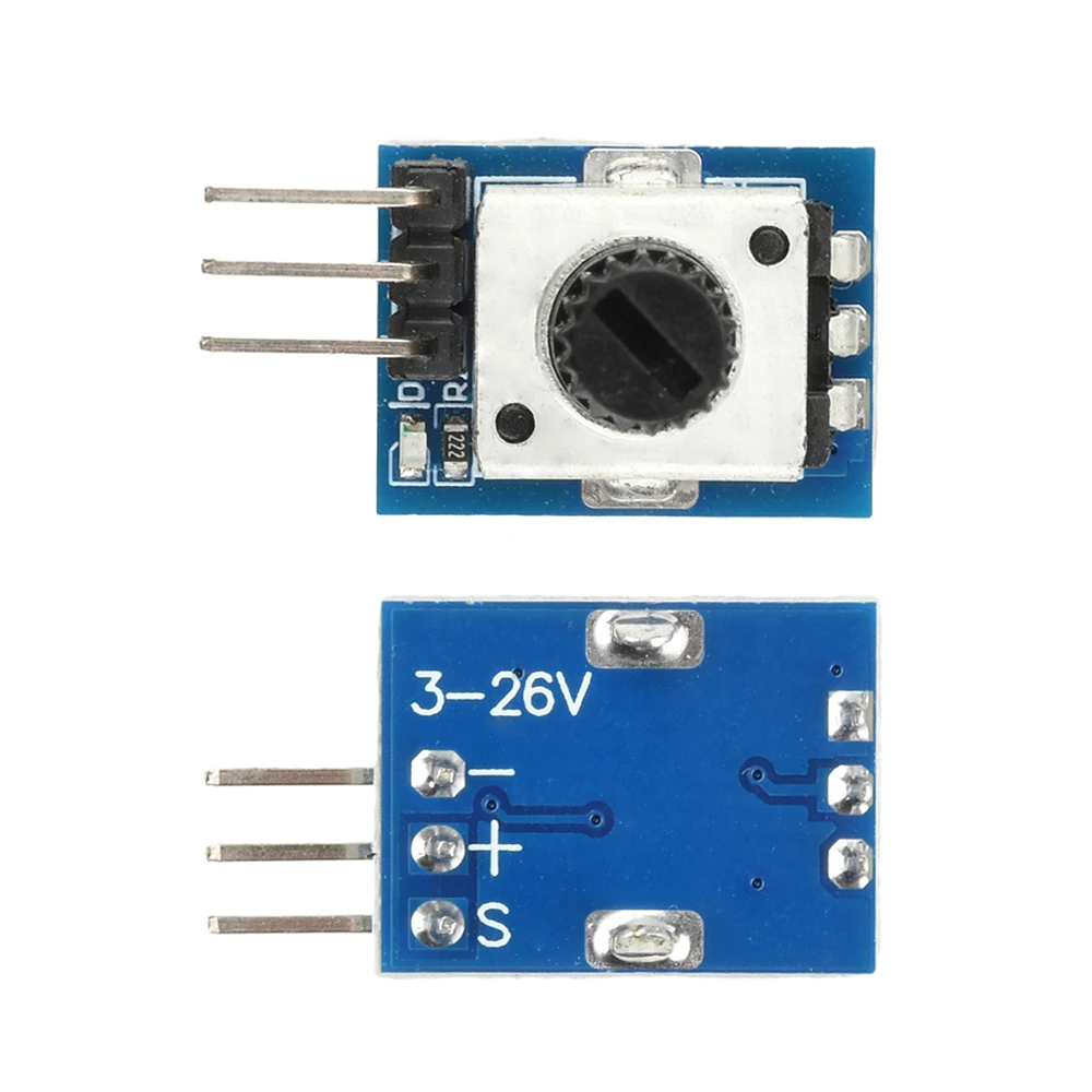 DC 3-26V Servo Motor ESC Tester PWM Control DIY Brushless Fan RC Model Motor Speed Controller Microcontroller Control