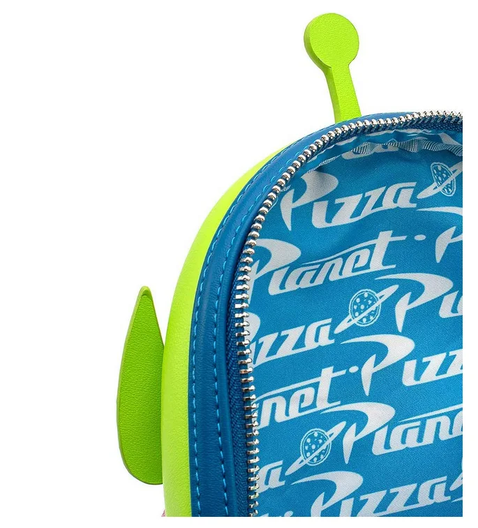Mini mochila Disney Monsters University de piel sintética, bolso de hombro con doble correa, mochila para Cosplay