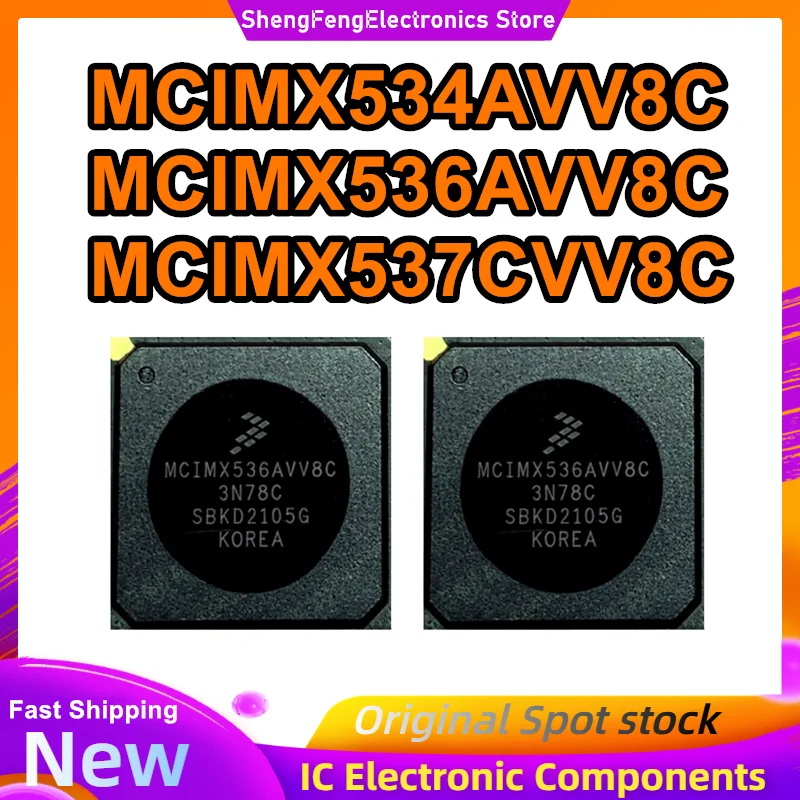 

MCIMX534AVV8C MCIMX536AVV8C MCIMX537CVV8C FBGA IC Chip 100% New Original in stock