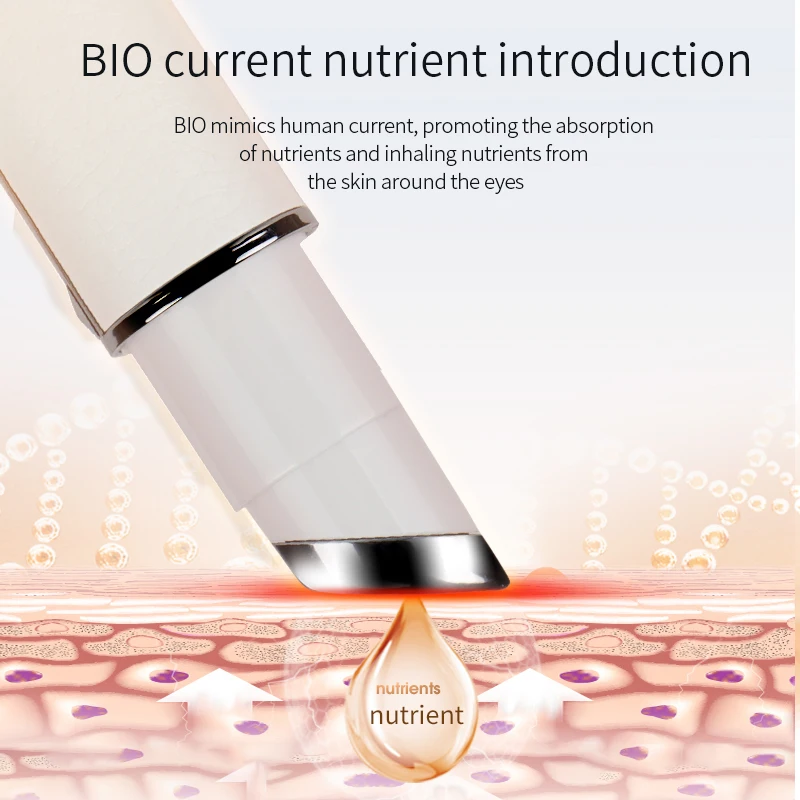 KSKIN Electric Eye Massager Vibration Wrinkle Anti-Ageing Eye Massage Dark Circle Removal EMS Beauty Face Eye Care Pen