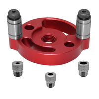 Efficient Aluminum Alloy Hole Locator Set with Adjustable Features and Three Sizes of Drilling Bushings Available