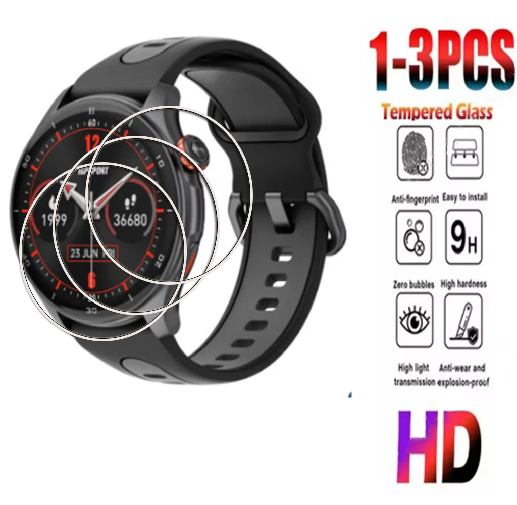 1-3PCS Premium Tempered Glass For iGPSPORT LW10 Smart Watch 