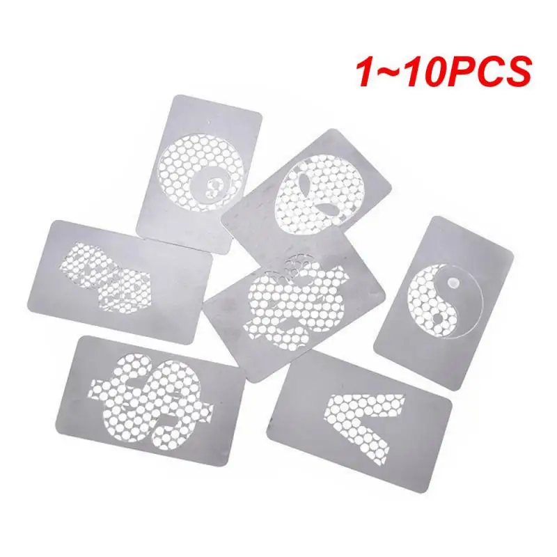 1~10PCS Tobacco Grinder Card Grindering Card Mill Herbal Leaf Tobacco Crusher Card Grinder Grindering Card Cigarette