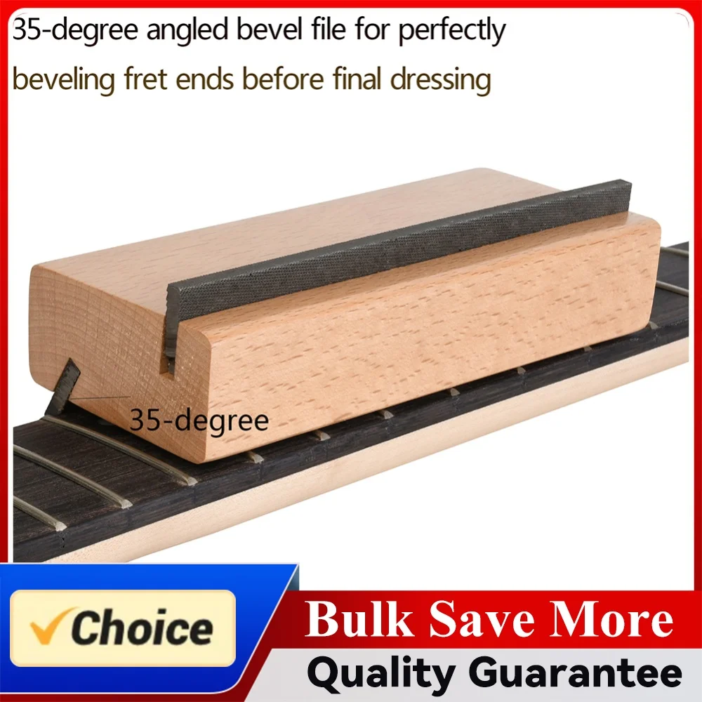 2 in 1 Guitar Fret Crowning File Luthier Maintenance Polishing Tools Bevel-flush Files Stringed Instruments Guitarra Parts