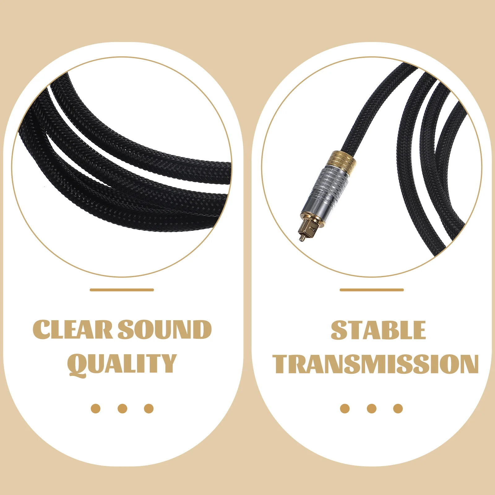

Optical Audio Station Television Male to Cord for Soundbar Fiber Digital