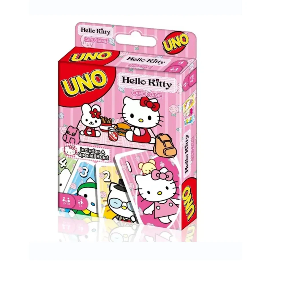 UNO Sanrio Matching Card Game Tom And Jerry Multiplayer Family Party Boardgame Funny Friends Entertainment Poker