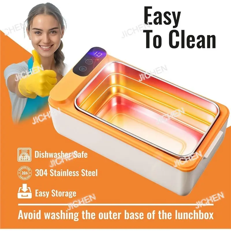 

NeuRechargeable Electric Heated Lunch Box Cordless Heated Lunch Box Heated Lunch Box Battery Powered