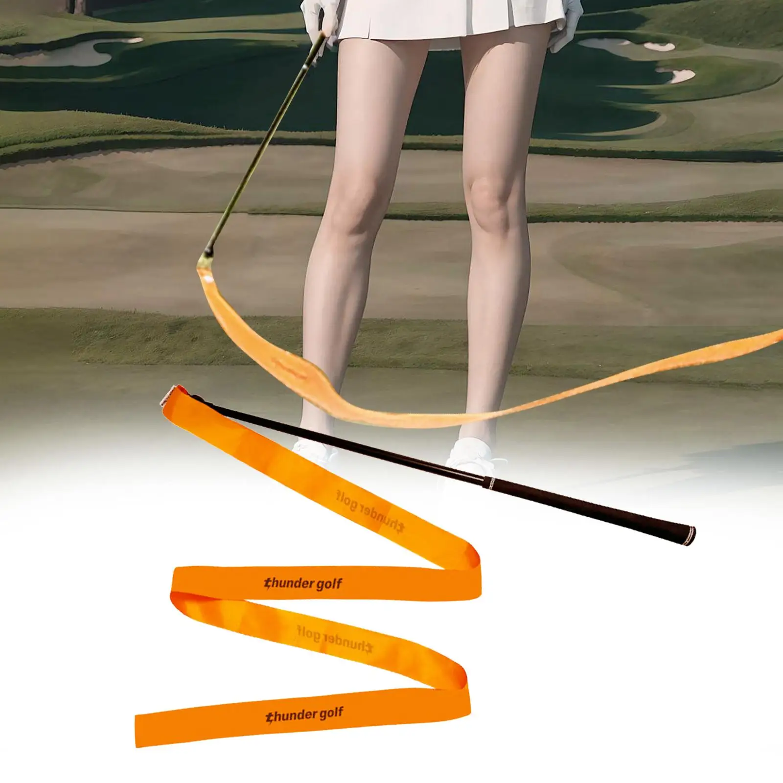 

Golf Swing Trainer Aid Gesture Alignment Correction Balance Warm up Stick