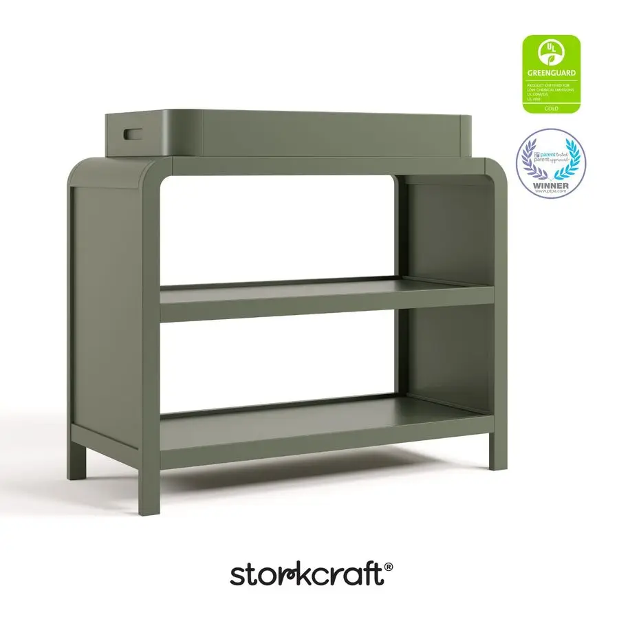 

Пеленальный столик Santos Olive GREENGUARD, золотой, сертифицированный детский пеленальный столик, пеленальный столик из цельного дерева для ребенка, съемный пеленальный столик