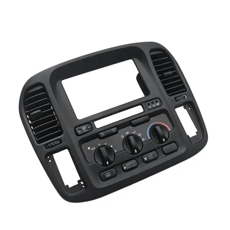 N26R-84010-60172 For Toyota Land Cruiser 98-02 Navigation Audio CD Bezel With Air Conditioning Vent Control Knob Switch Assy