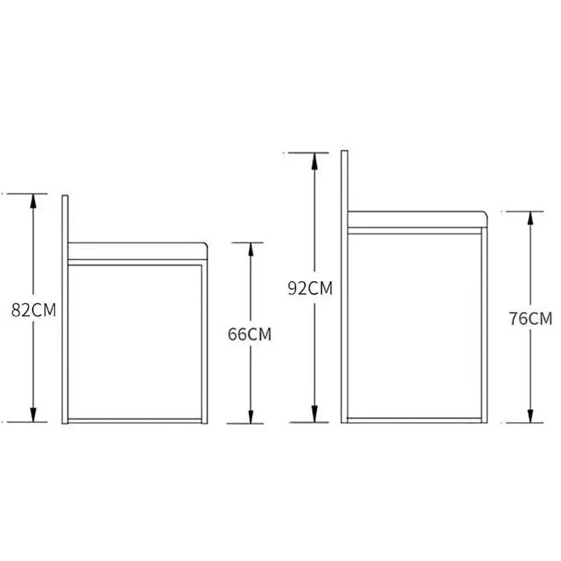 Nordic Wrought Iron Simple Modern High Stool Home Furniture Personality Bar Chair Designer Chairs For Kitchen