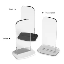 2PC Fight acrylic gloves stand Acrylic boxing gloves display stand Family Collection Signature stand boxing gloves display