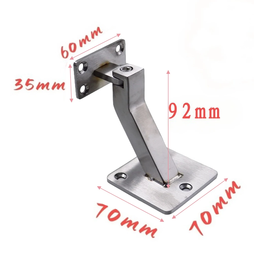 Staffa per corrimano per scale in acciaio inossidabile: per accessori hardware per mobili di supporto durevoli, eleganti e versatili