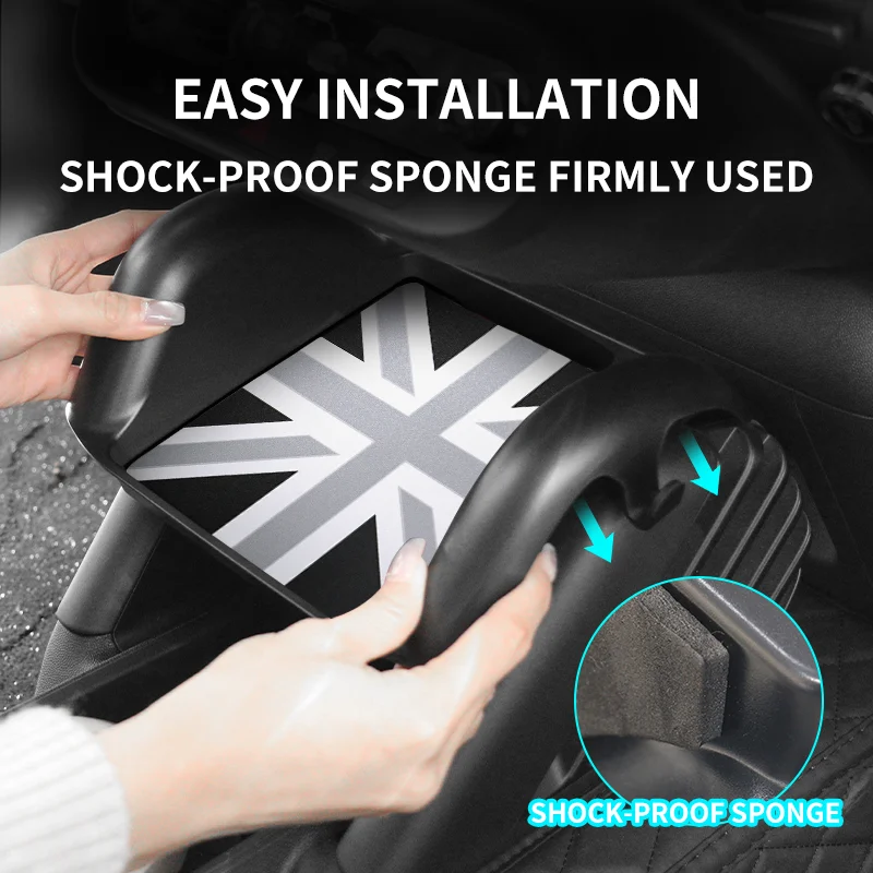 Car Central Control Storage Box Decoration For MINI Electric Cooper E/SE J01 EV 2024 2025 Phone Case Kit Interior Accessories