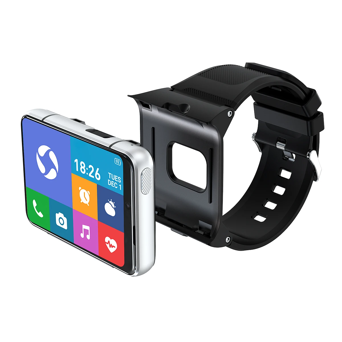 Reloj inteligente S999 Pantalla de 2,88 pulgadas 4G RAM 64G ROM Android 9,0 Wifi GPS Smartwatch