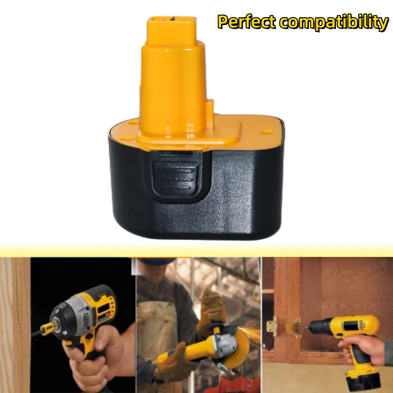 Imagem -05 - Ersatz-bateria para Dewalt 12v 4800mah Dewalt De9074 De9071 De9075 De9501 Dw9072 Dw9071 De9072 15225027 39774501