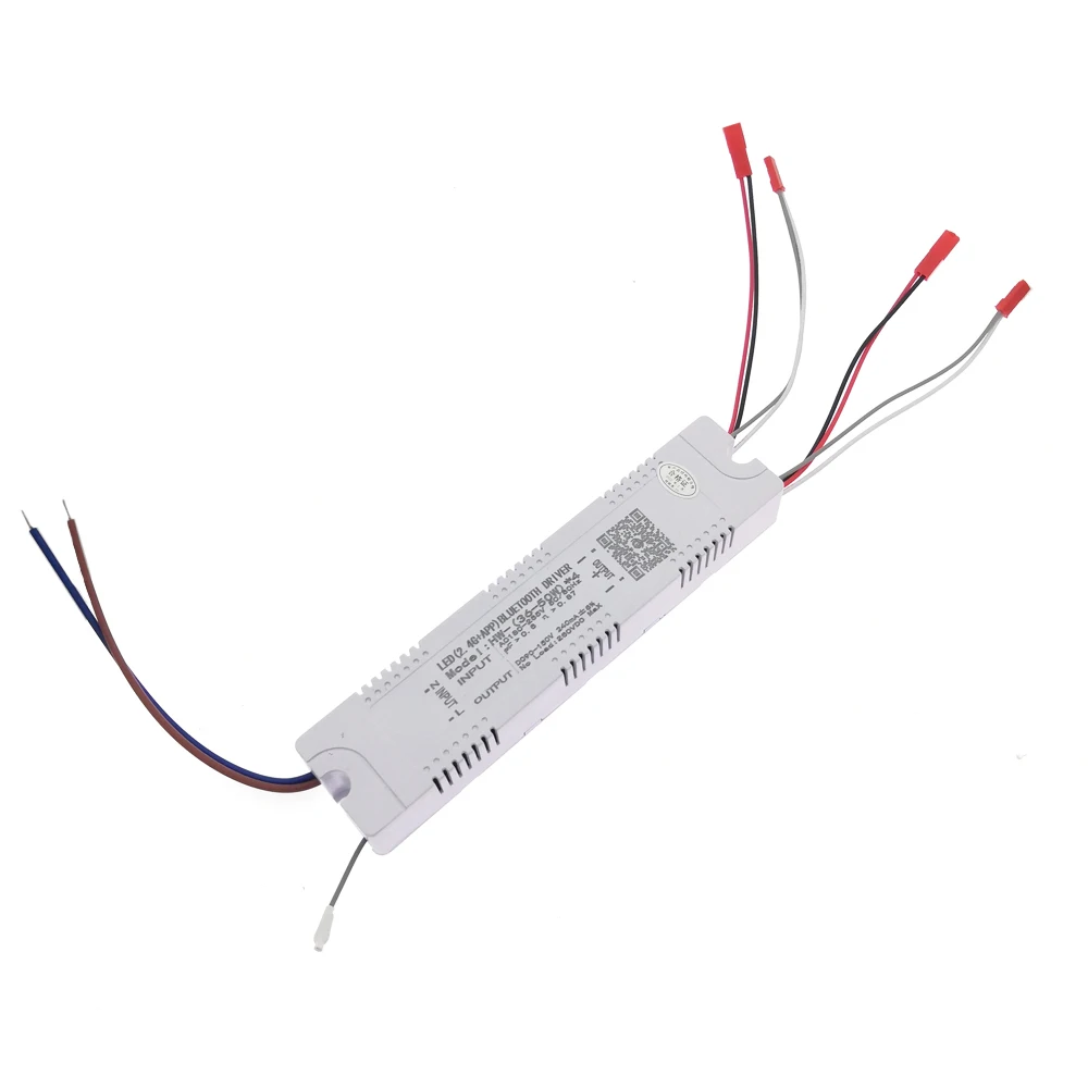 2.4G RF Remote & APP Control Intelligent LED Driver 12-40Wx2 36-50Wx4 40-60Wx4 40-60Wx6 50-72Wx4 Power Supply Transformer