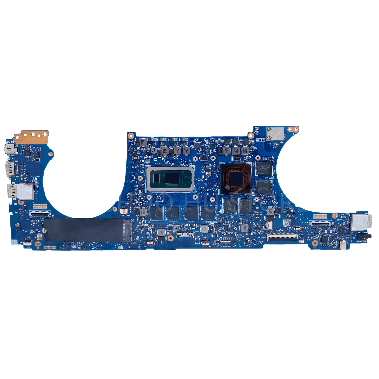 Placa base KEFU UX563FD para ordenador portátil, placa base para ASUS ZenBook Flip15, UX563F, Q536FD, I7-10510U, GTX1050, 16G RAM, función de prueba 100%