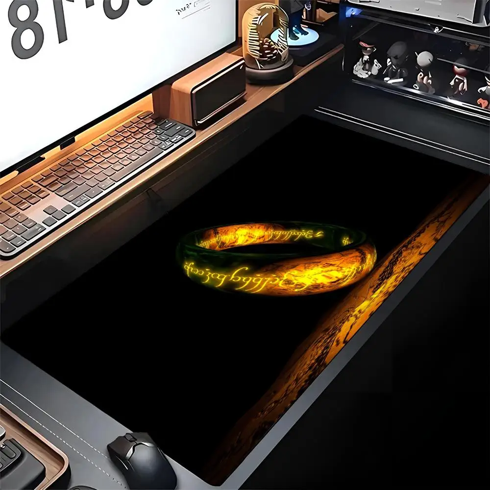 

Коврик для мыши L-Lord Of The Ring Valorant Edge, большой игровой замок для компьютерного геймера, большой резиновый художественный коврик для мыши, коврик для ноутбука, стола