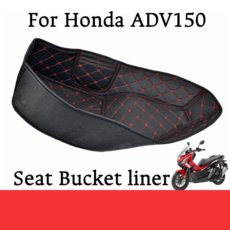 

Compartment cover underseat storage liner motorcycle accessories luggage box inner Padding For Honda ADV150 Seat Bucket Pad