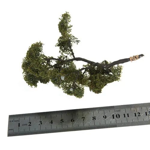 1:75 Scale DIY Ash Model Tree for Railways Railroad street and park Accessories