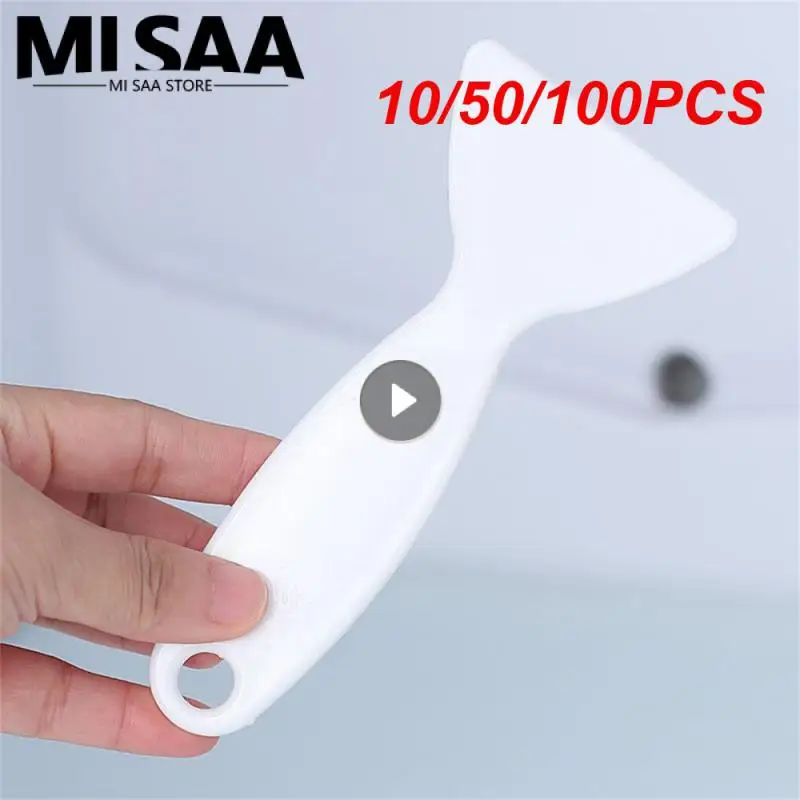 10/50/100PCS Smooth Handle Freezer De Icing Shovel Fast Shovel Ice Useful Fridge Tools Durable Material Defrosting Shovel