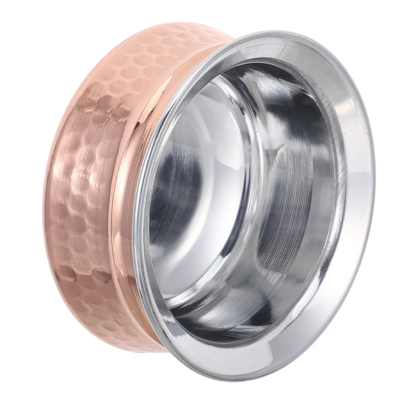 

Hammered Indian Food Bowl 4.5 Inch Metal Rice Curry Serving Bowls for Home Party Restaurant Asian Tableware Hammered Soup Bowl