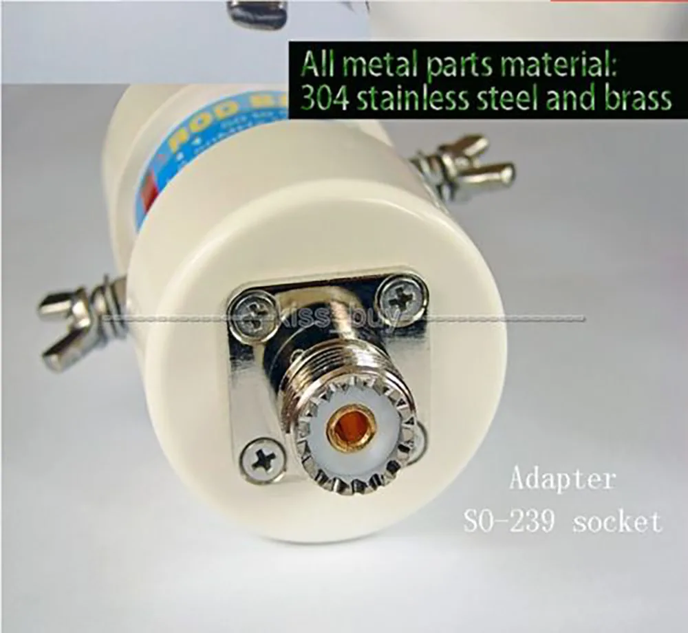 Imagem -03 - Impermeável 500w 1:1 hf Balun 1.8 50mhz para para Rádio Shortwave Antena Balun Onda Curta Conversor de Impedância