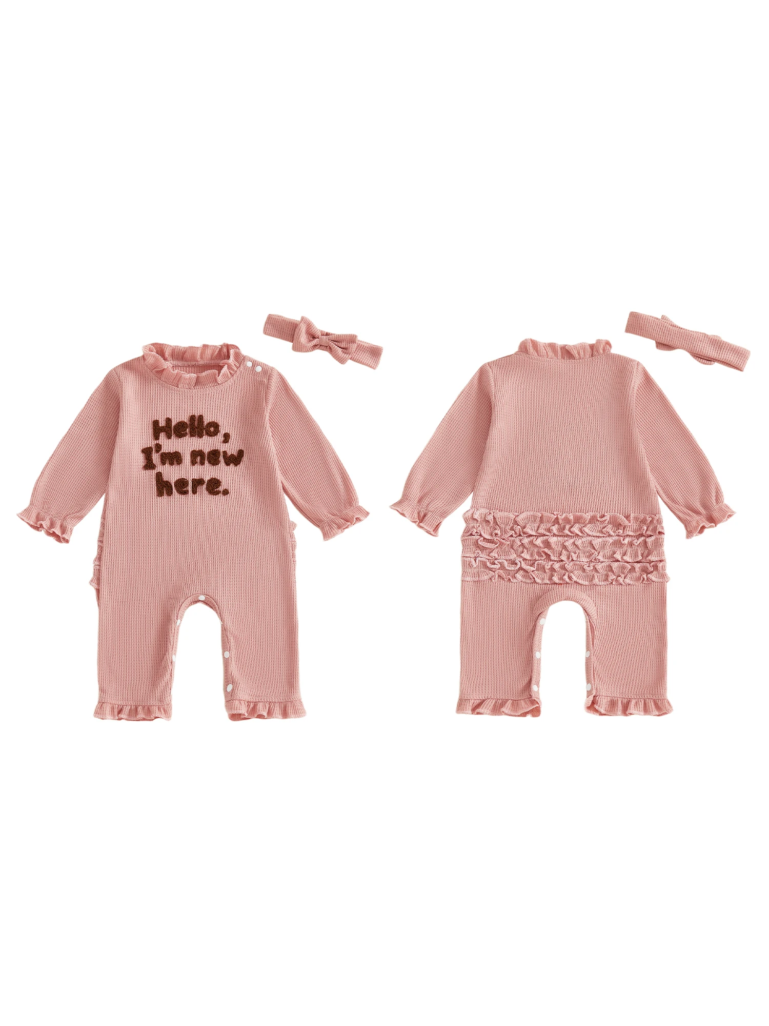 طقم ملابس شتوية مكون من قطعتين للفتيات الصغيرات مع هوديي وسروال مطبوع عليه زهور ملابس دافئة للفتيات الصغيرات مع عصابة رأس #4