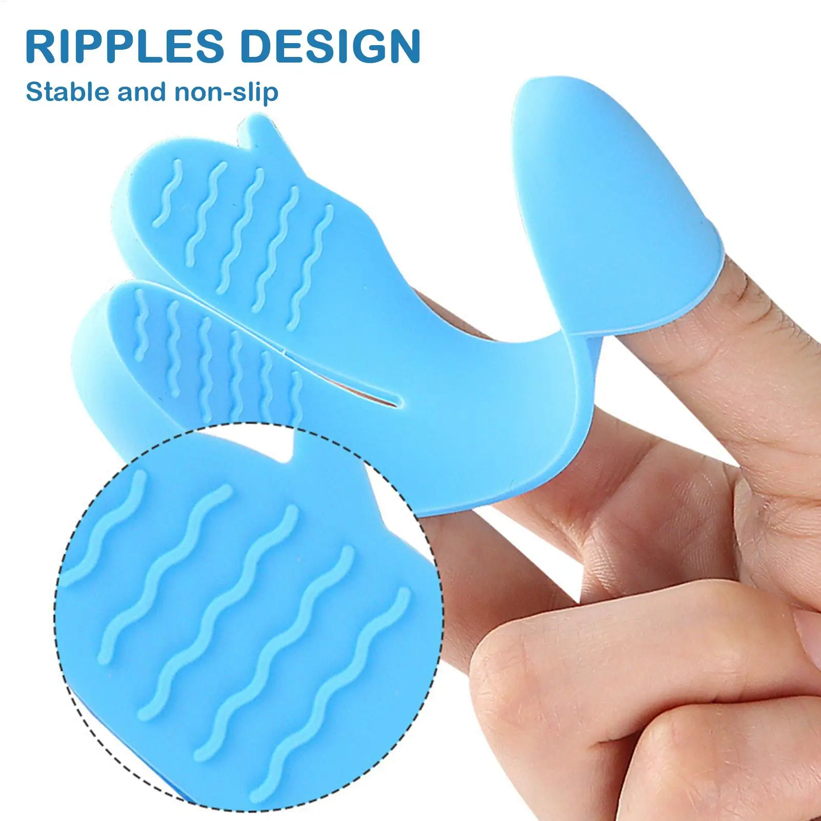 Heat Resistant Oven Gloves Anti Slip Silicone Grip 3 Finger Design for Grilling BBQ Baking Cooking Kitchen Restaurant Camping