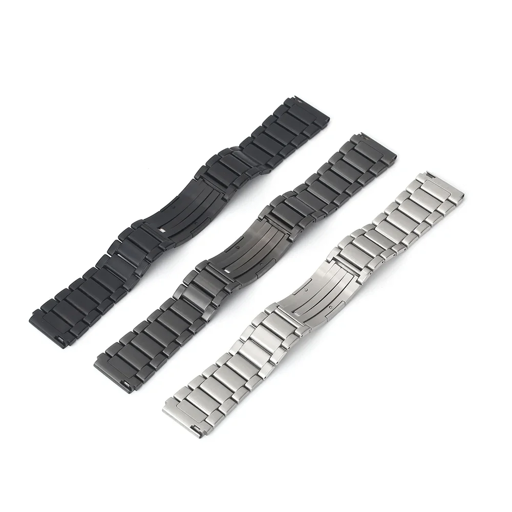 頑丈なステンレス鋼の時計ストラップ,Huaweiwatch 4,4pro,gt4,gt3,46mm,22mm