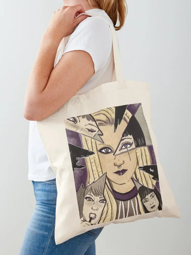 

zulema, haruka alicia - digital art Tote Bag great bag Women's shopper bag Portable shopping Women's shopper
