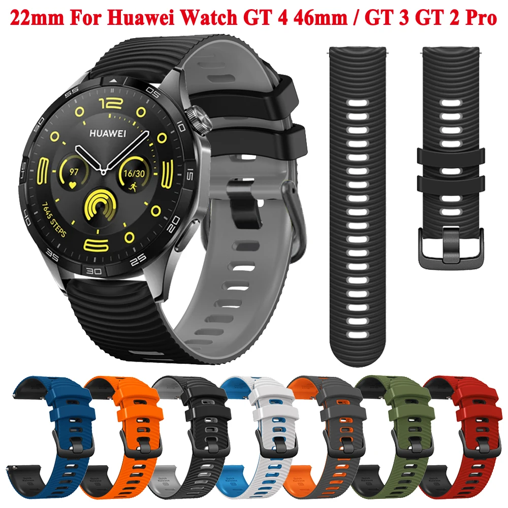 22Mm Horlogebandjes Armband Voor Huawei Horloge Gt 4 Gt4 Band Voor Huawei Horloge 4 Pro Gt 3 2 46Mm Gt2 Pro Gt3 Pro 46Mm Horlogebandje