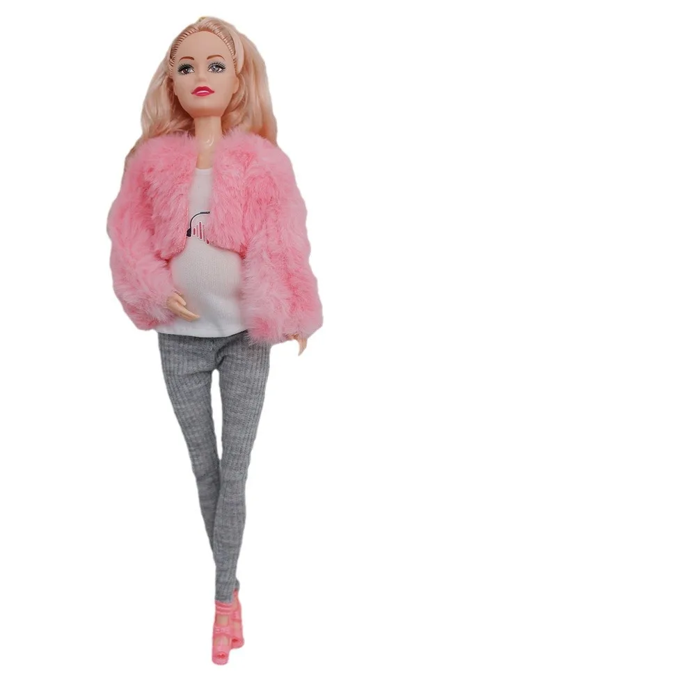 Babyspeelgoed Zwangerschapspop Set Buik zal geboorte geven aan baby aankleedpoppen Kind Meisjes Speelhuisspellen Educatief speelgoed Geschenken