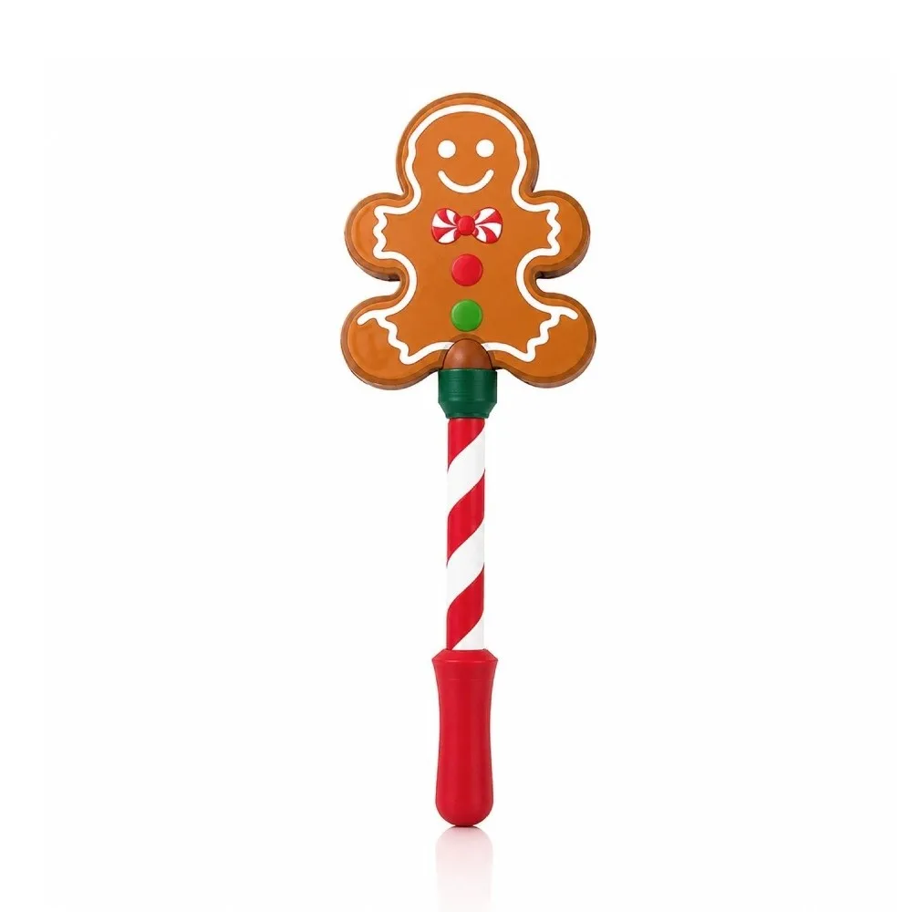 3D Printed Christmas Tap Wand Christmas Tree Gingerbread Man Credit Card Tap Prop Candy Stripe Grip Santa Claus