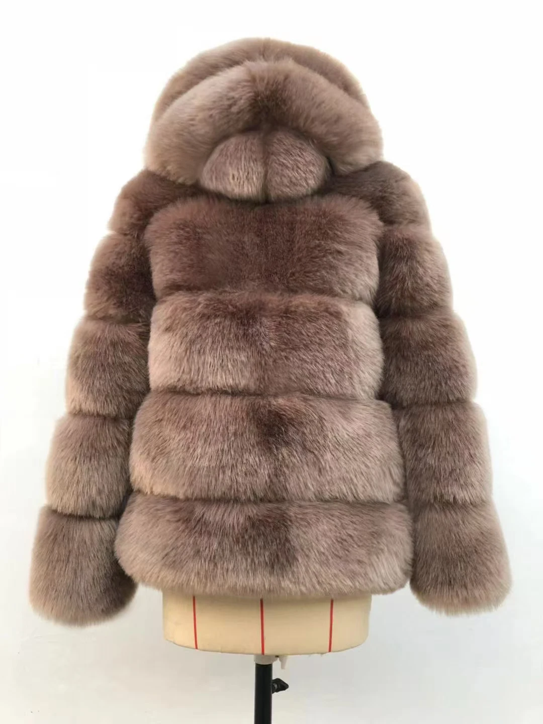 Street fashion luxury faux fur coat winter 2023 spicy cool girl fluffy cropped fur faux fox jacket