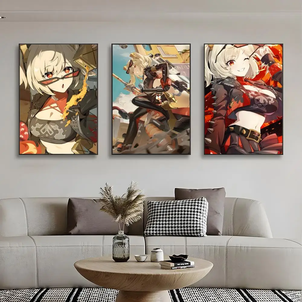Game Character Honkai Star Rail Burnice White Poster Classic Home Interior Artwork & Stylish Room Decoration